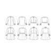 Papercut Pattern - Ashling Curve Blouse / Dress