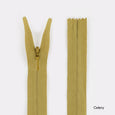 Invisible Zips - 40cm - Celery