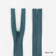 Invisible Zips - 40cm - Deep Teal