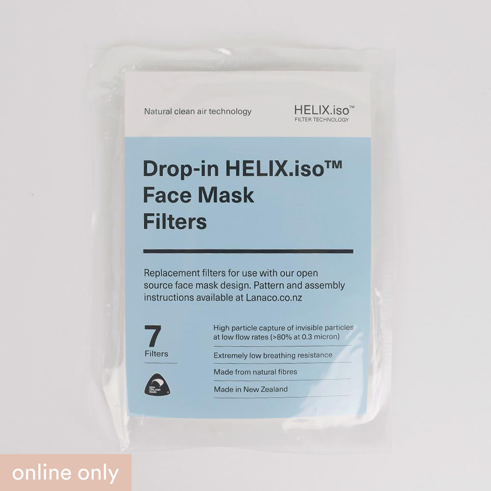 Lanaco Helix.iso Mask Filters - 7 pack