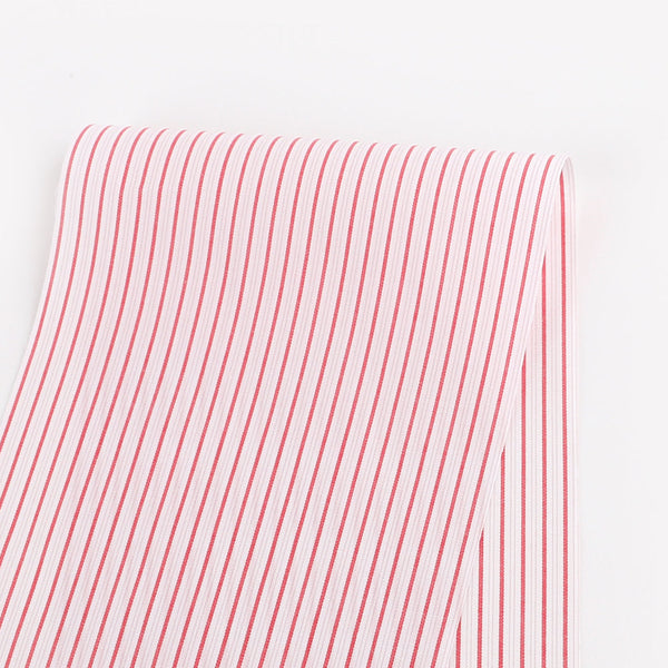 Sandwich Stripe Cotton - Red