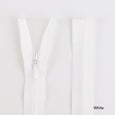 Invisible Zips - 40cm - White