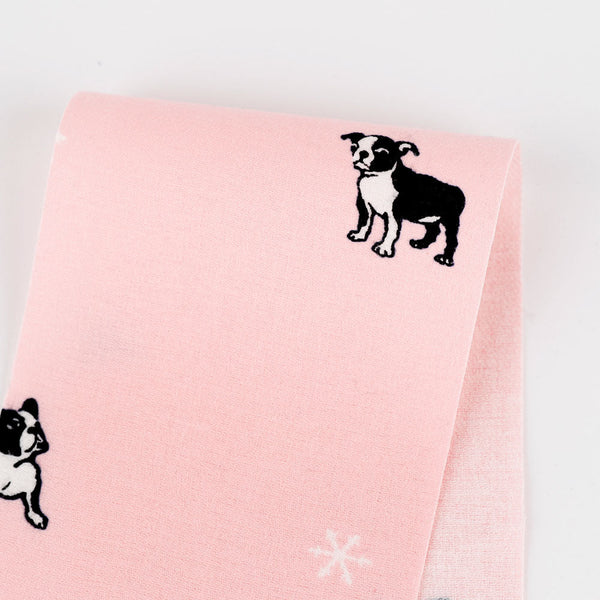 Snowglobe Frenchie Brushed Cotton Twill - Candy